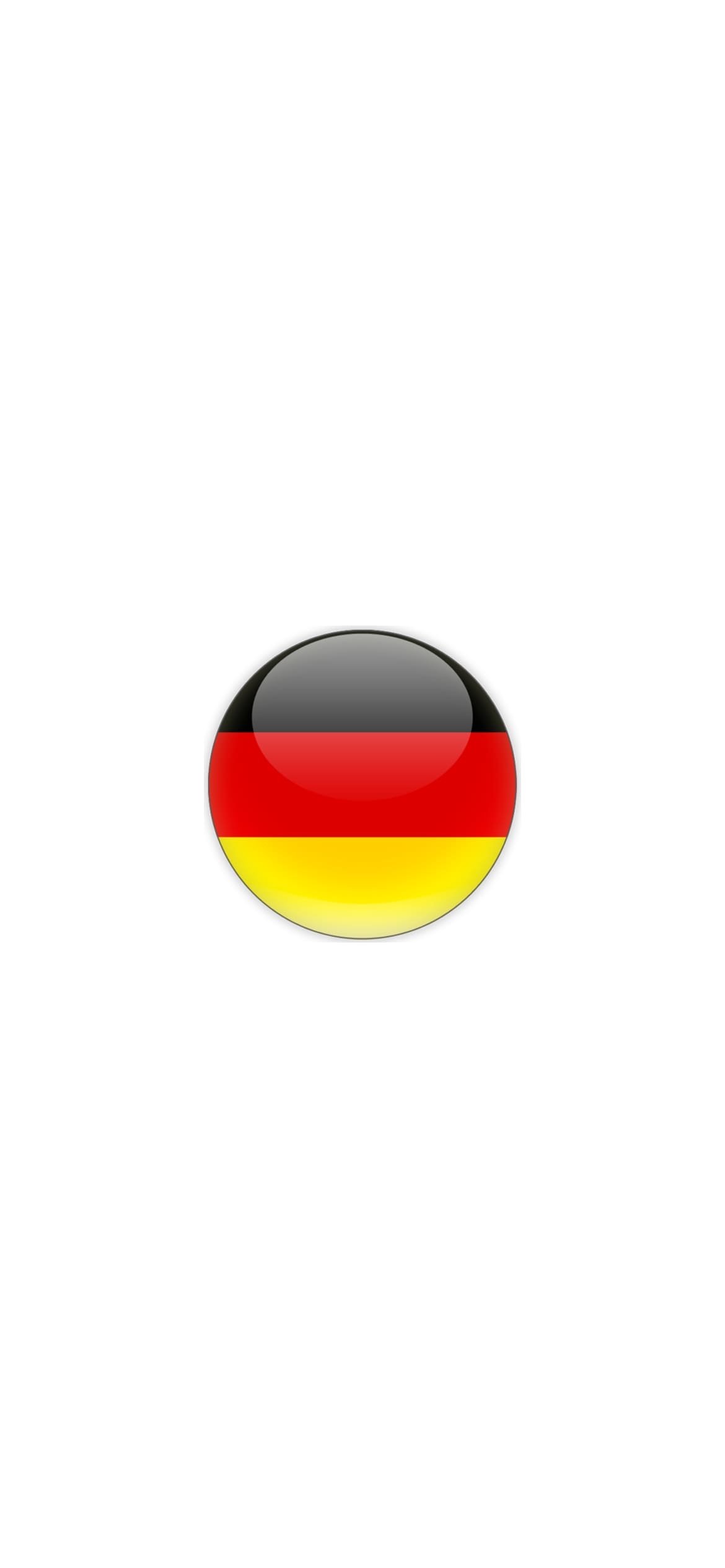 ドイツ 国旗の1170 x 2532 / スマホ壁紙