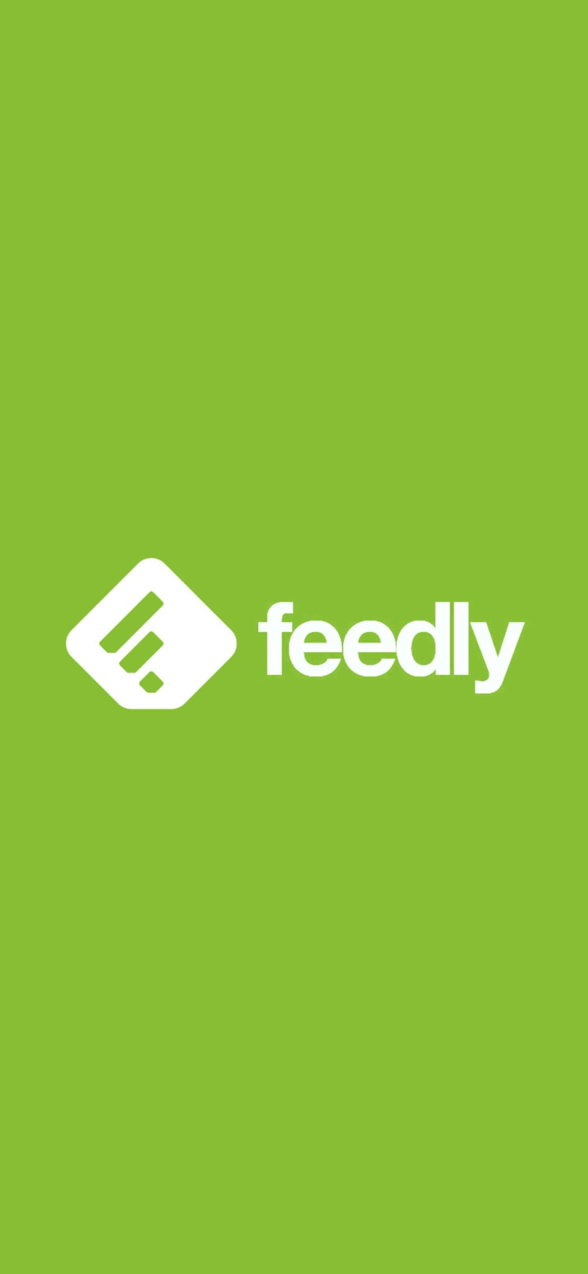 Feedlyの1170 x 2532 / スマホ壁紙