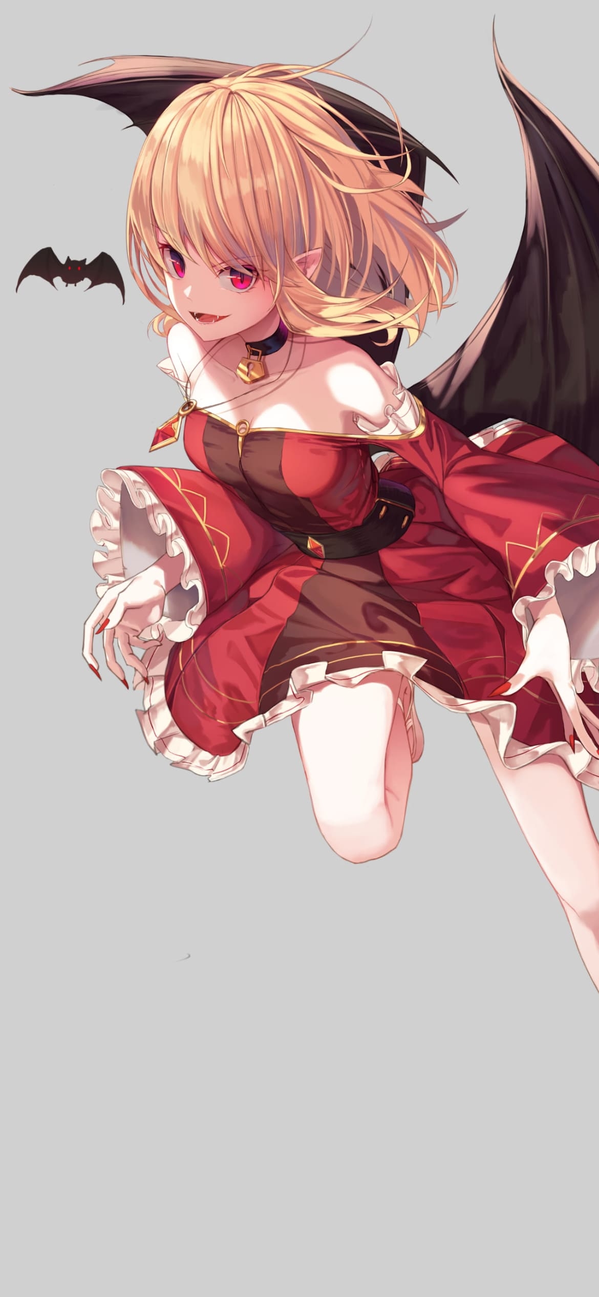 可愛いサキュバスの1170 x 2532 / スマホ壁紙