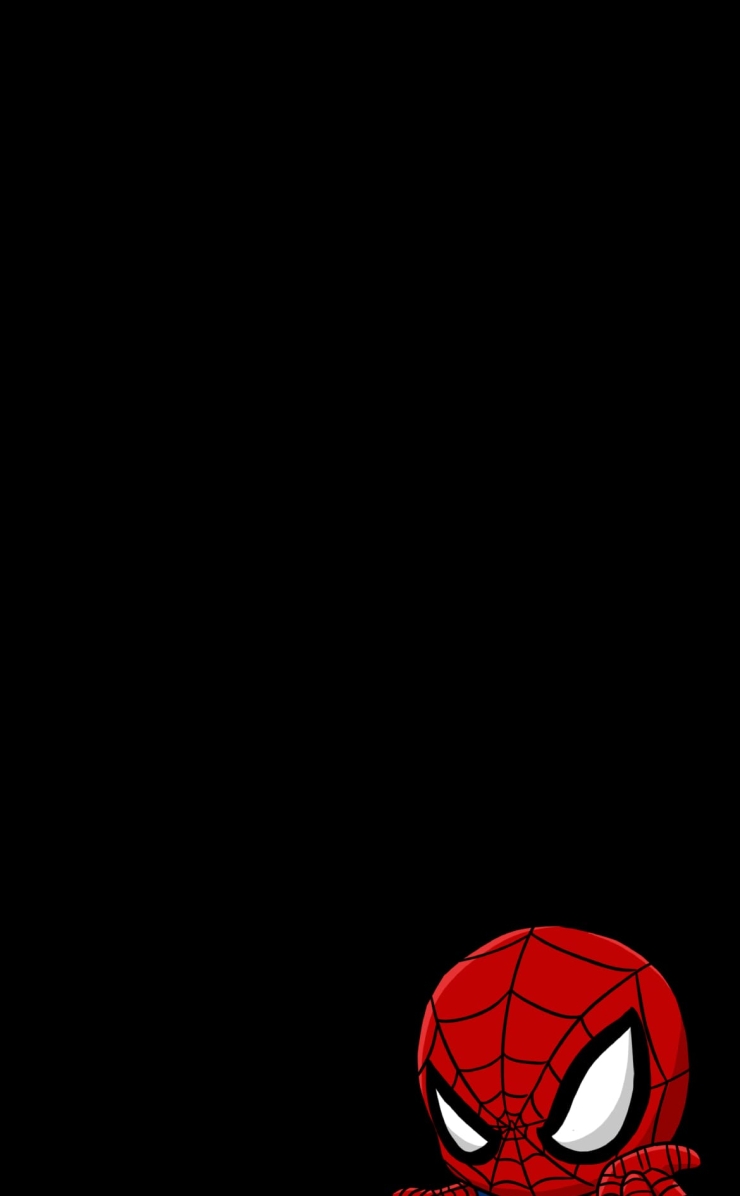 可愛いスパイダーマンの740 x 1196 / スマホ壁紙