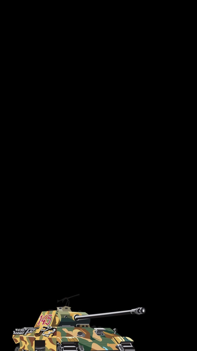 戦車の750 x 1334 / スマホ壁紙
