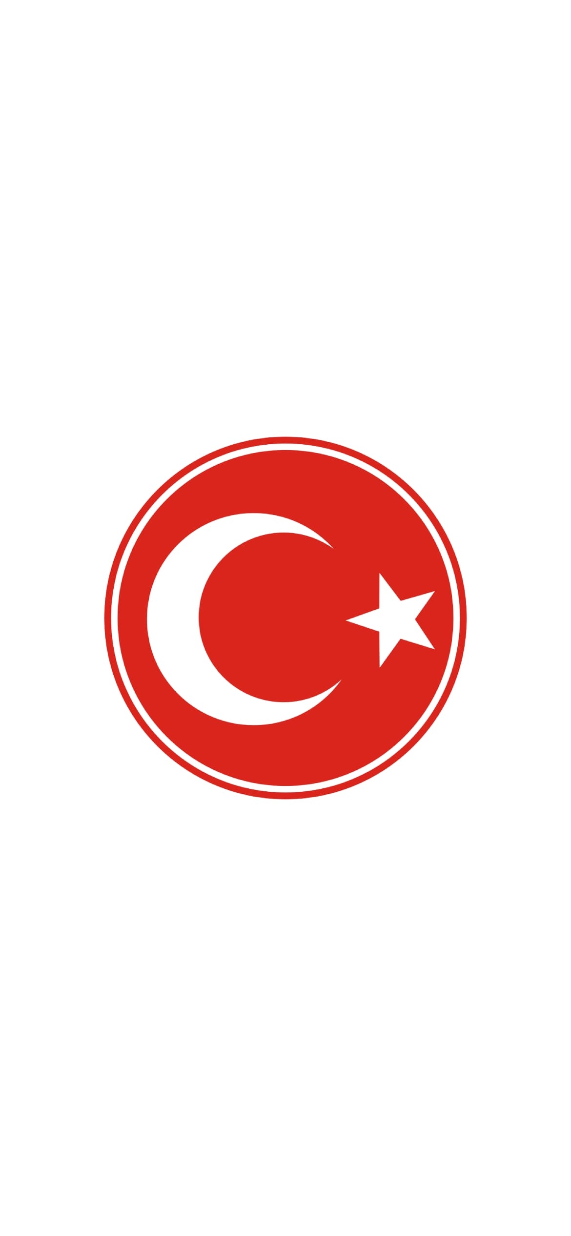 トルコ 国旗の1170 x 2532 / スマホ壁紙