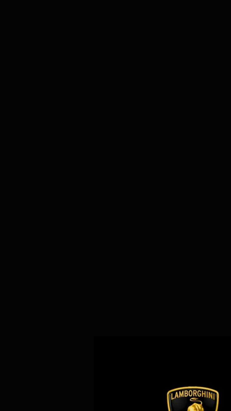 ランボルギーニのロゴ・エンブレムの750 x 1334 / スマホ壁紙