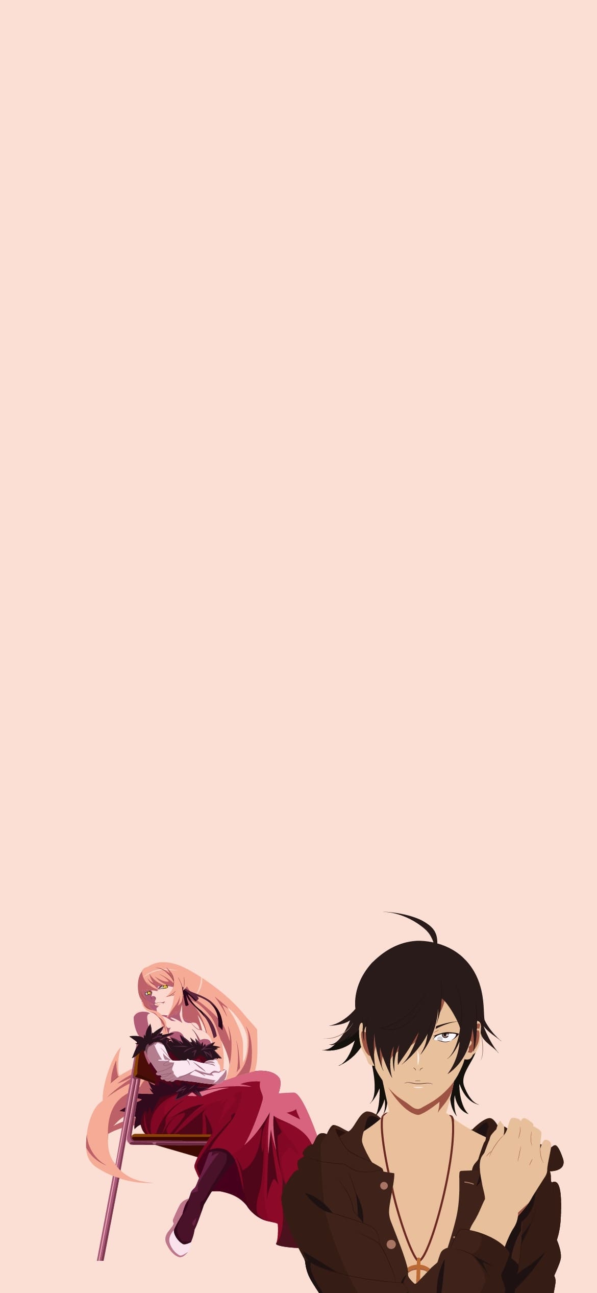 化物語 阿良々木 暦の1170 x 2532 / スマホ壁紙