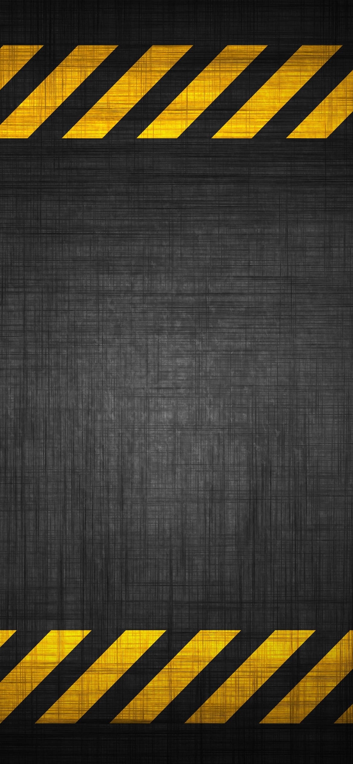 黄色・黒の斜線の1170 x 2532 / スマホ壁紙