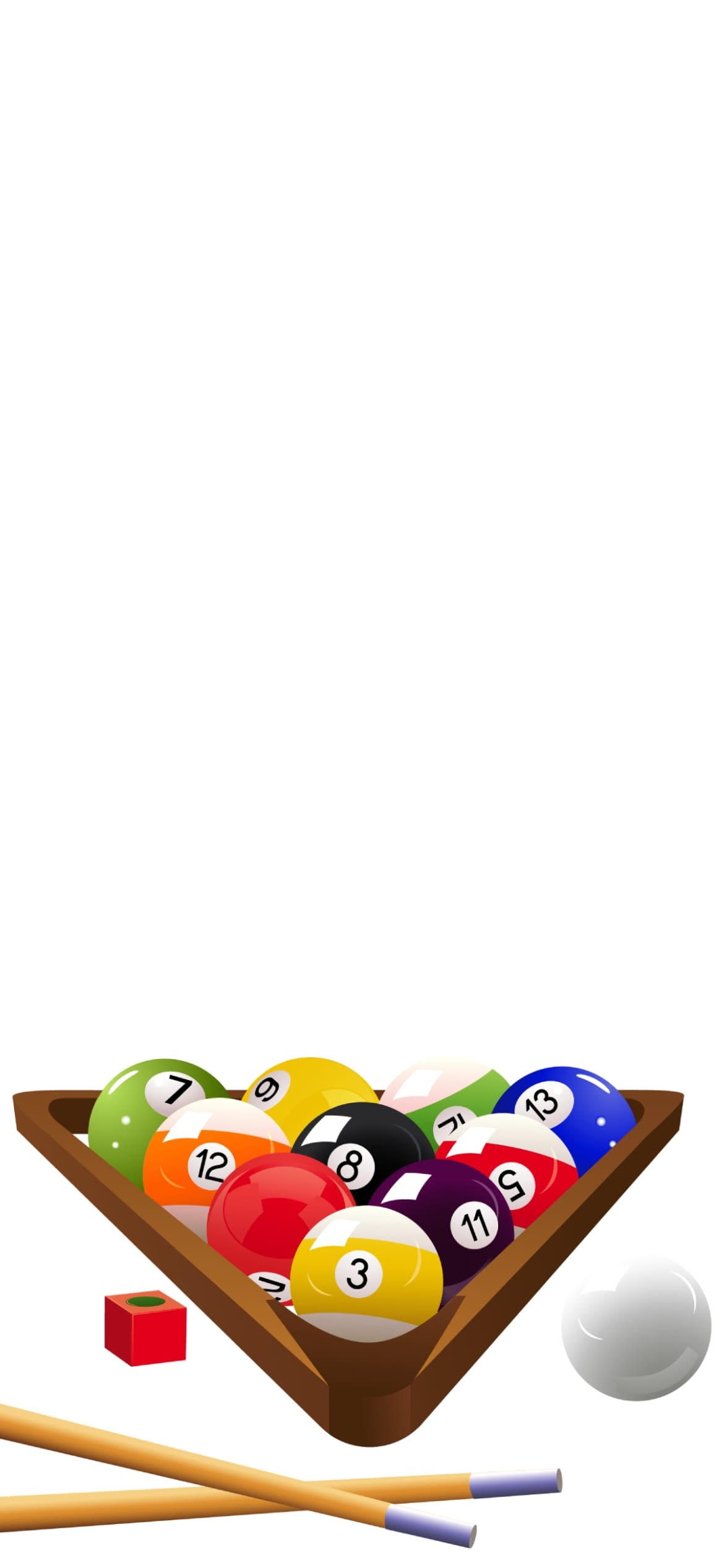 ビリヤードの1170 x 2532 / スマホ壁紙