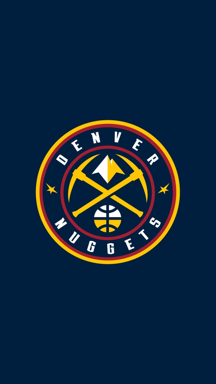 デンバー・ナゲッツの750 x 1334 / スマホ壁紙