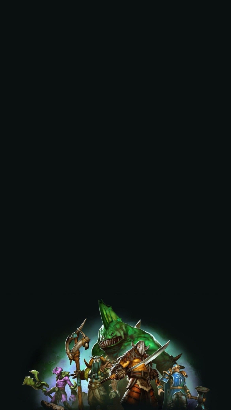 Dota 2の750 x 1334 / スマホ壁紙