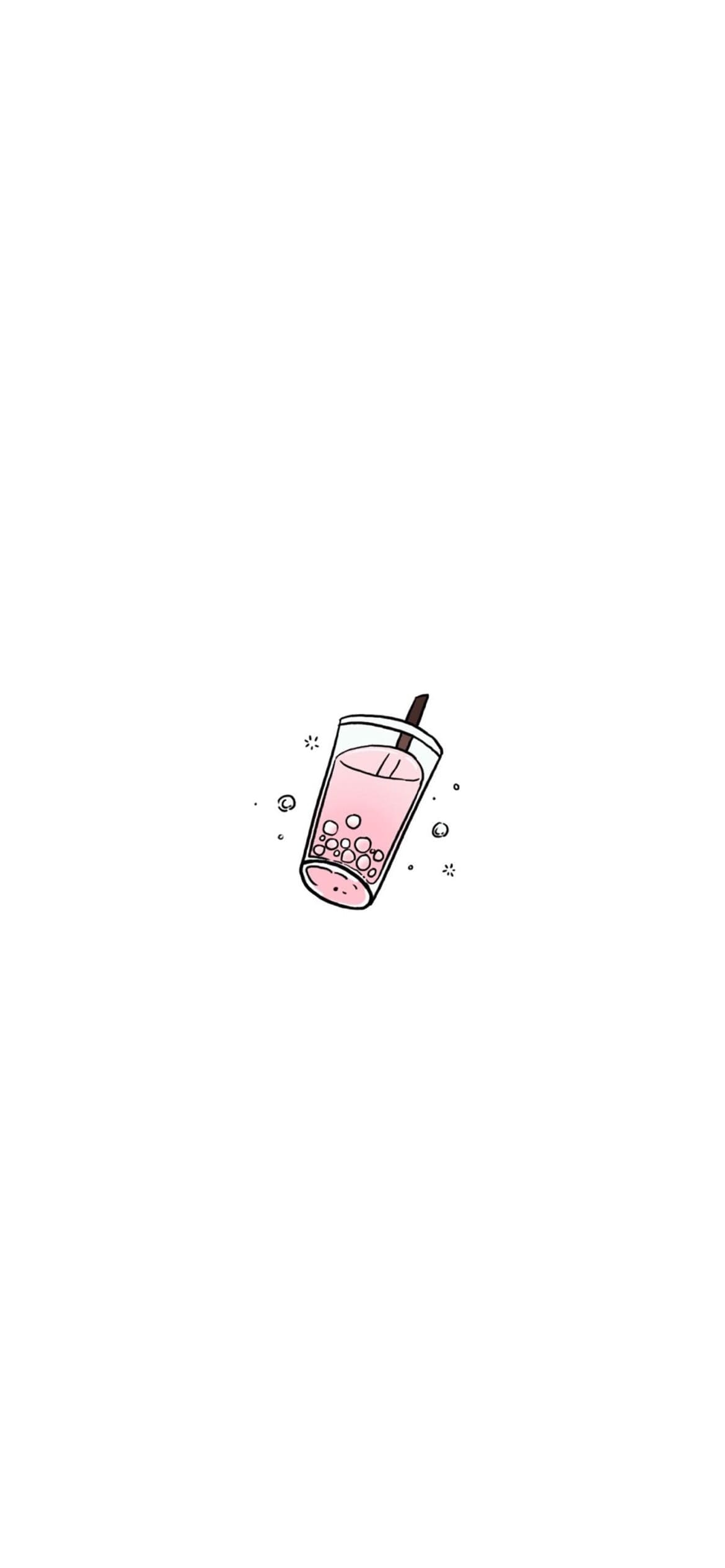 ピンクのジュースの1170 x 2532 / スマホ壁紙