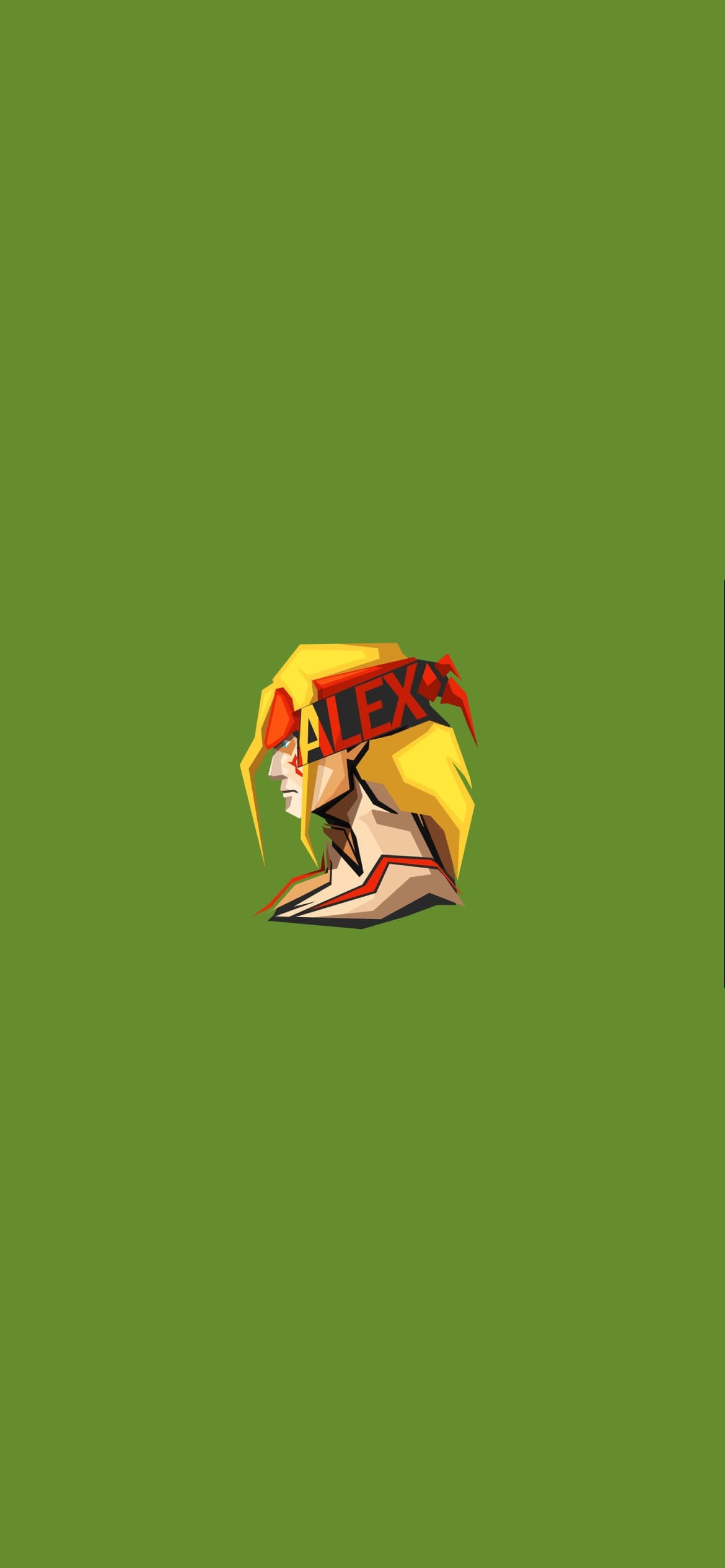 ストリートファイター アレックス ALEXの1170 x 2532 / スマホ壁紙