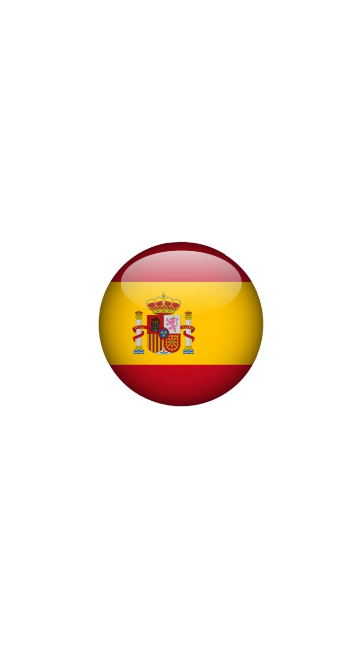 スペイン 国旗の750 x 1334 / スマホ壁紙