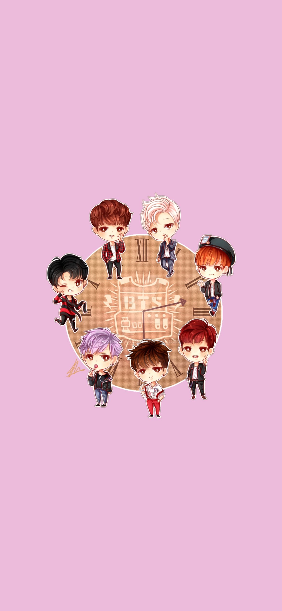 かわいいBTSの1170 x 2532 / スマホ壁紙
