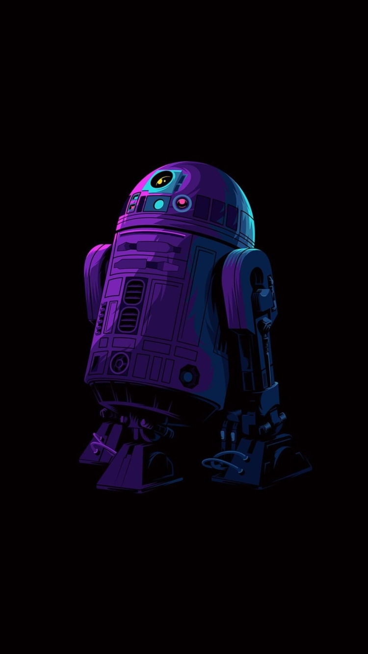 スターウォーズ R2-D2の750 x 1334 / スマホ壁紙