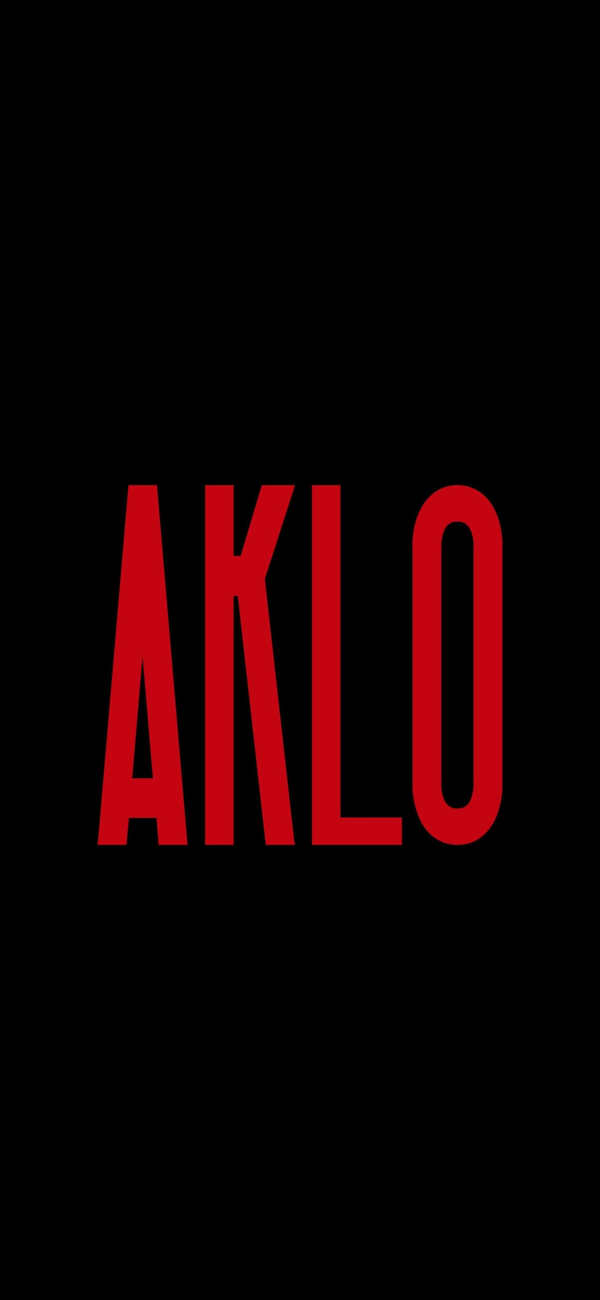 AKLOの1170 x 2532 / スマホ壁紙
