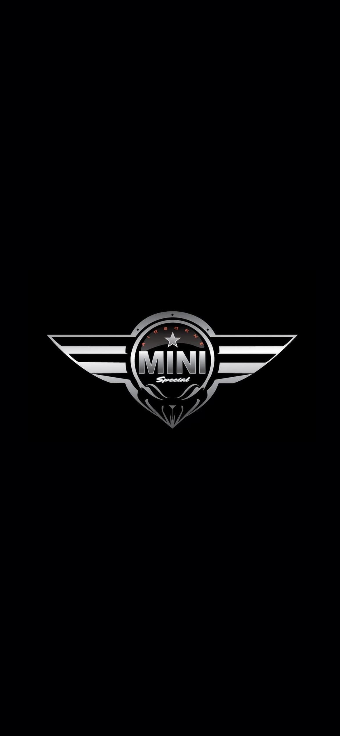 ミニ ロゴ・エンブレム Mini Cooperの1170 x 2532 / スマホ壁紙