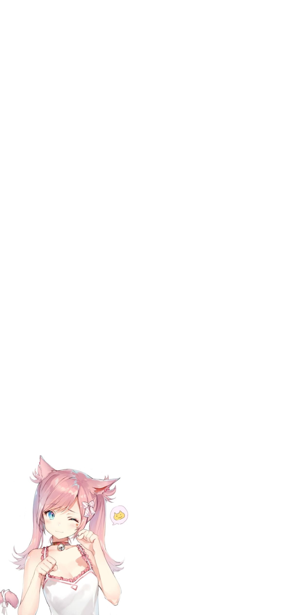 ファイナルファンタジー ミコッテ FF14の1170 x 2532 / スマホ壁紙