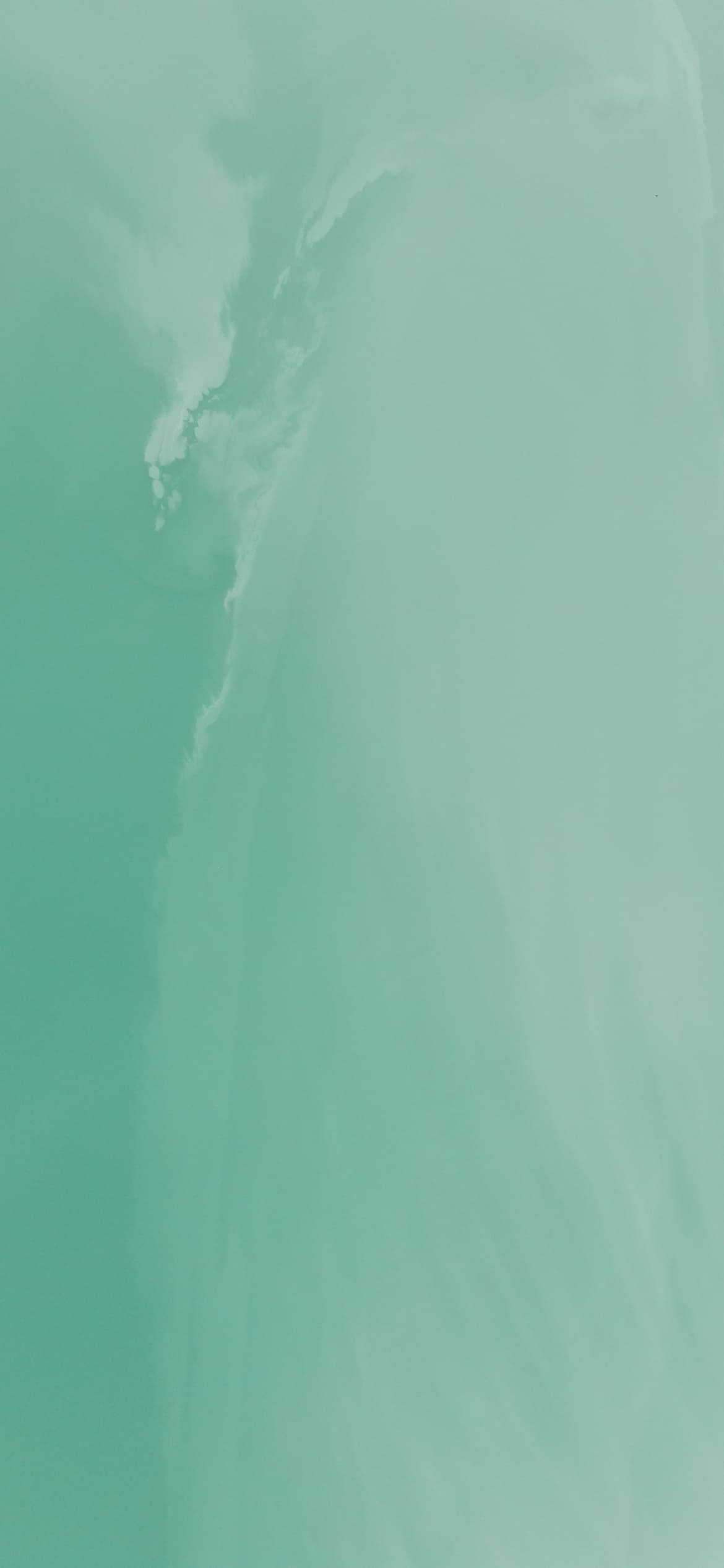 淡いライトグリーンのテクスチャーの1170 x 2532 / スマホ壁紙