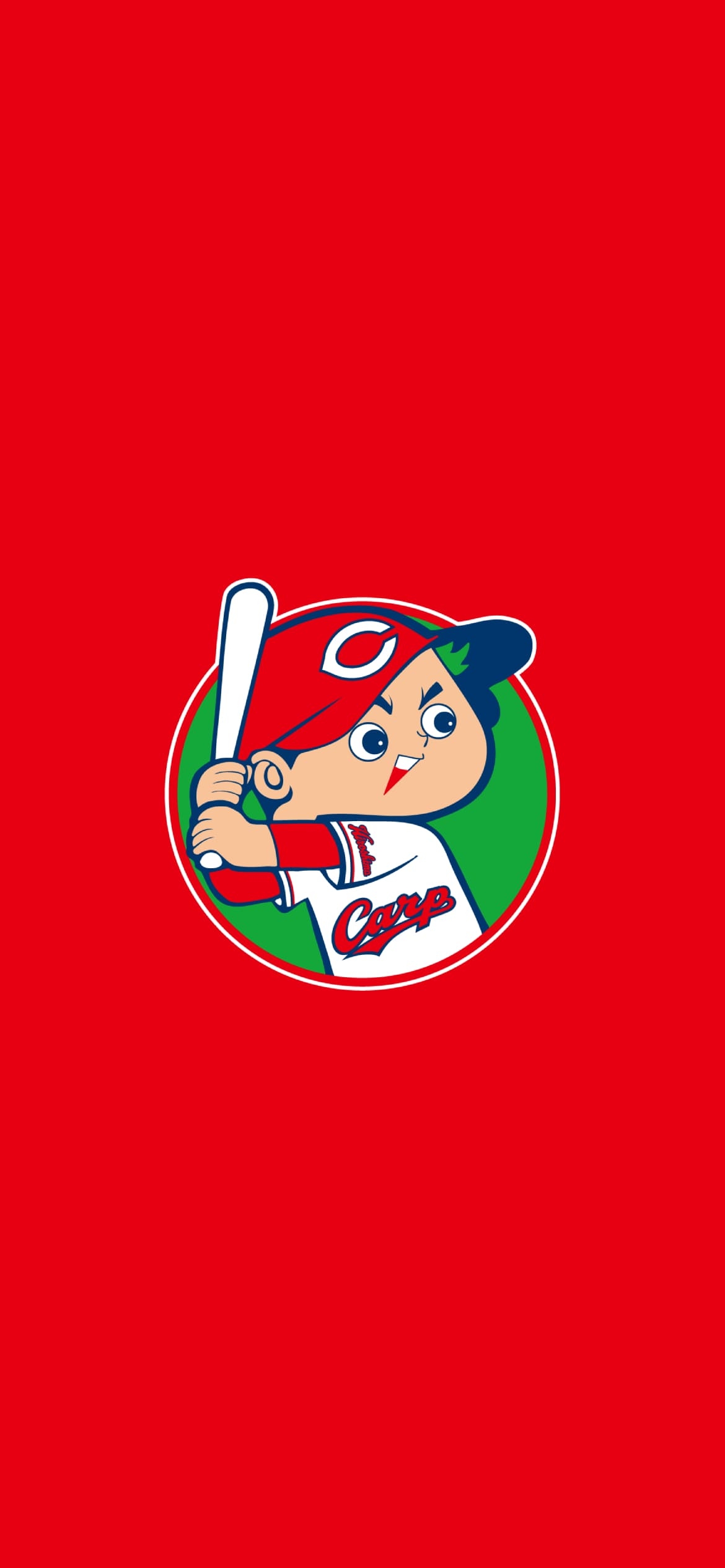広島カープの1170 x 2532 / スマホ壁紙