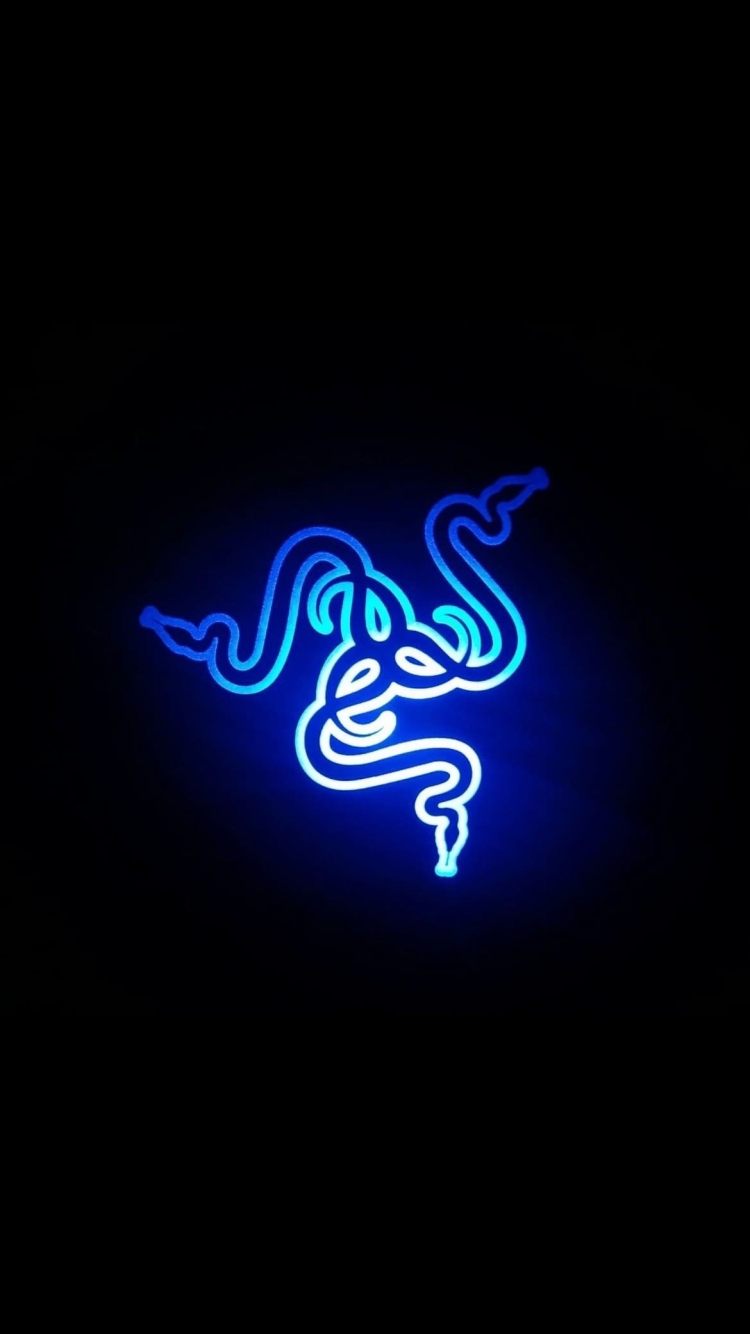 Razer レイザーのロゴの750 x 1334 / スマホ壁紙