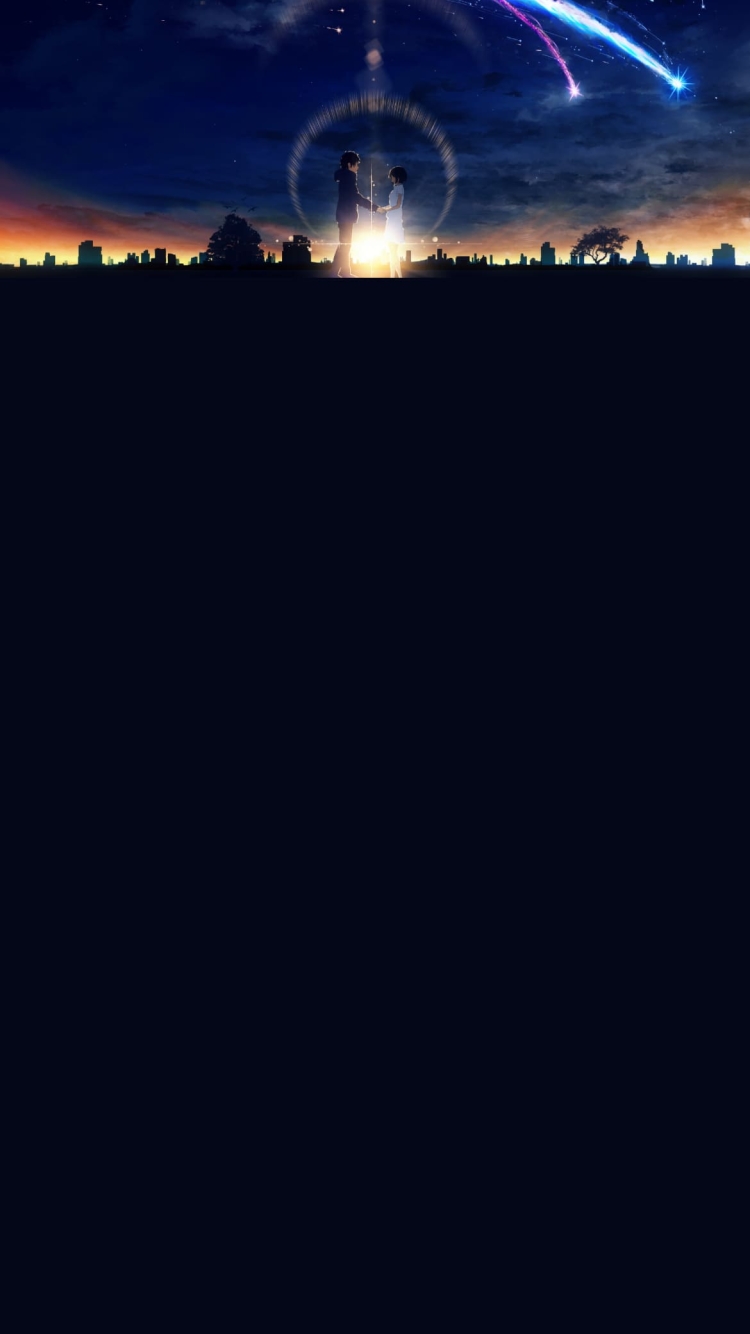 君の名は。 新海誠 彗星の750 x 1334 / スマホ壁紙