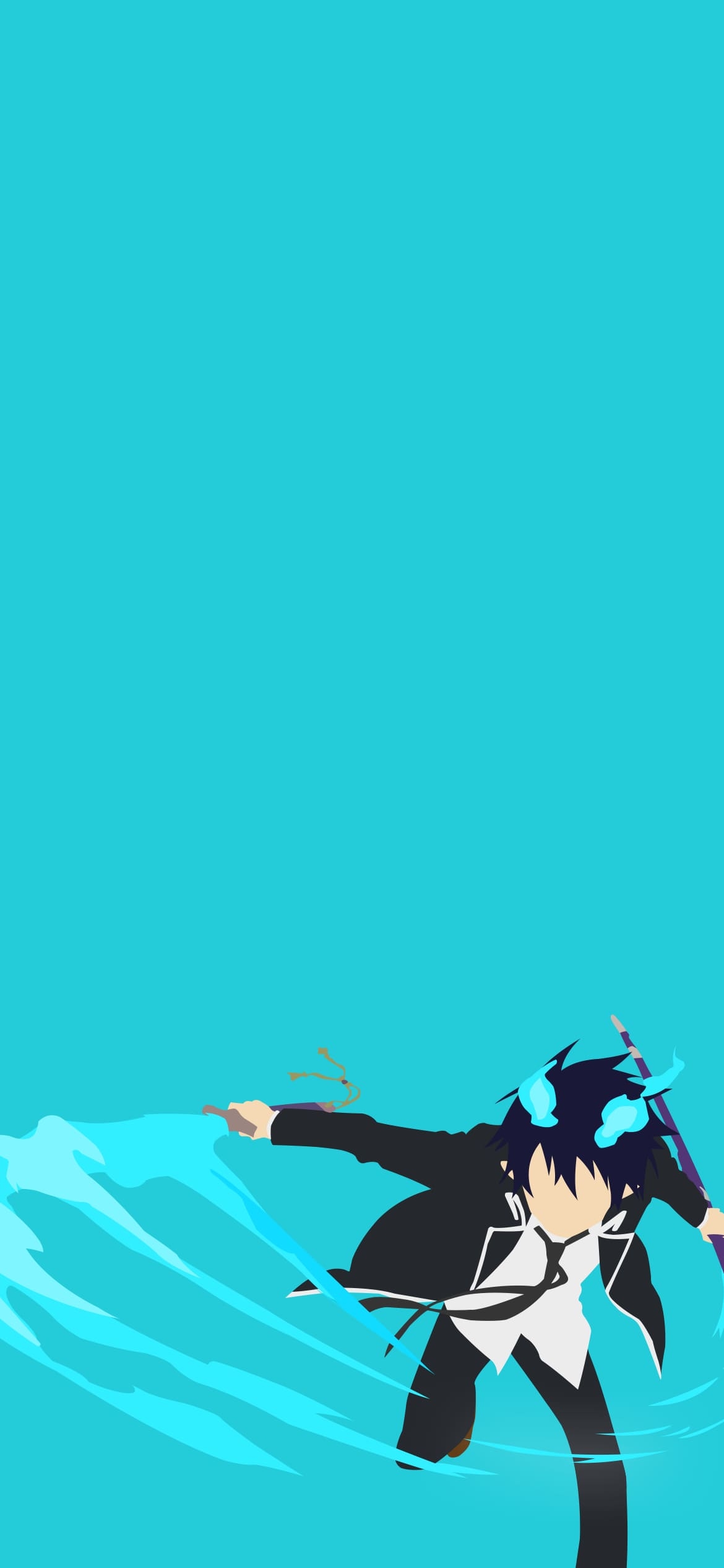 青の祓魔師の1170 x 2532 / スマホ壁紙