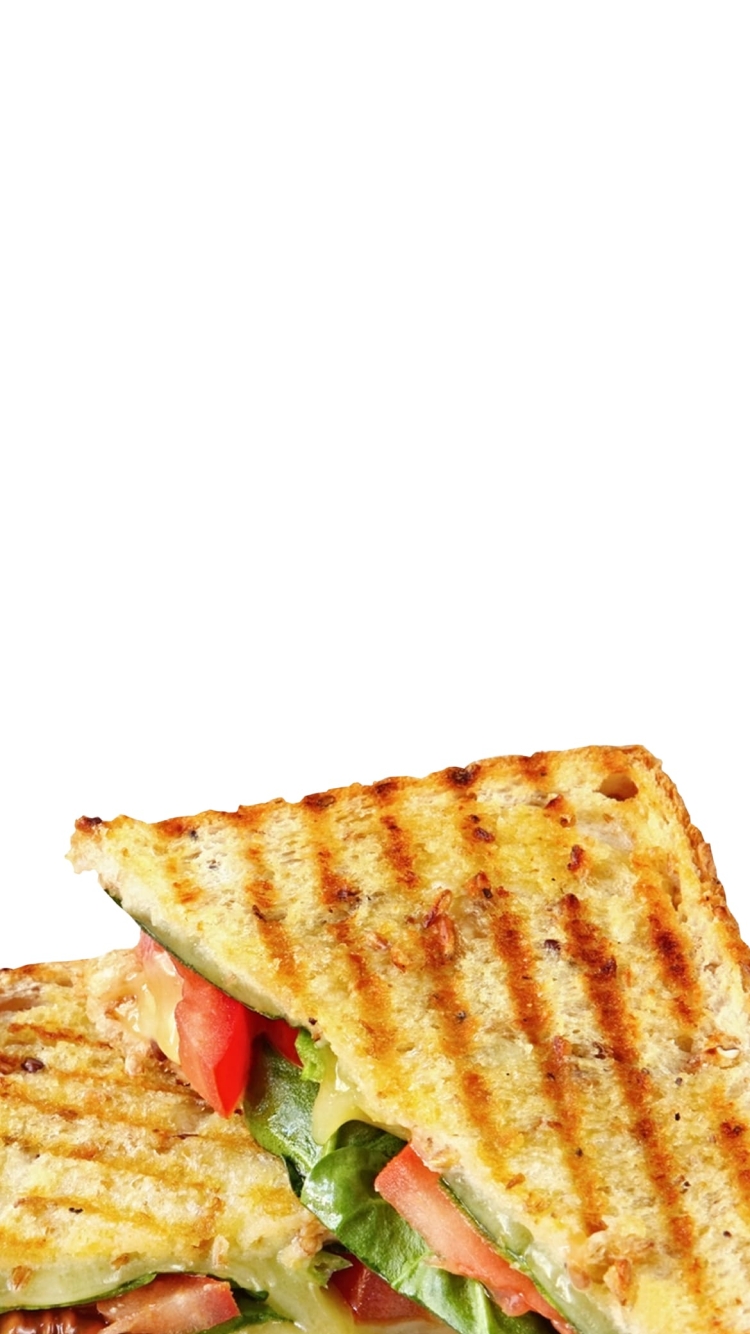 美味しそうなサンドウィッチの750 x 1334 / スマホ壁紙