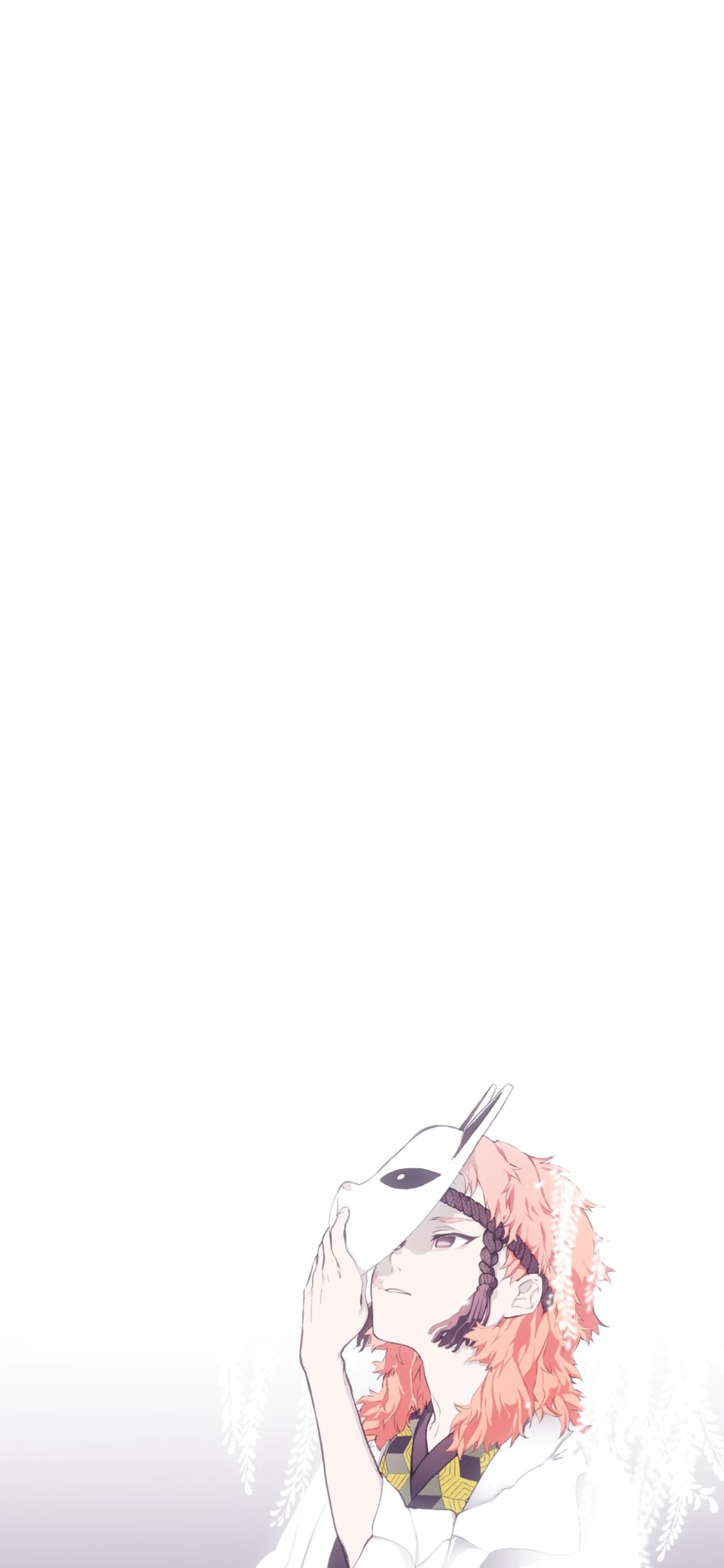 錆兎 鬼滅の刃の1170 x 2532 / スマホ壁紙