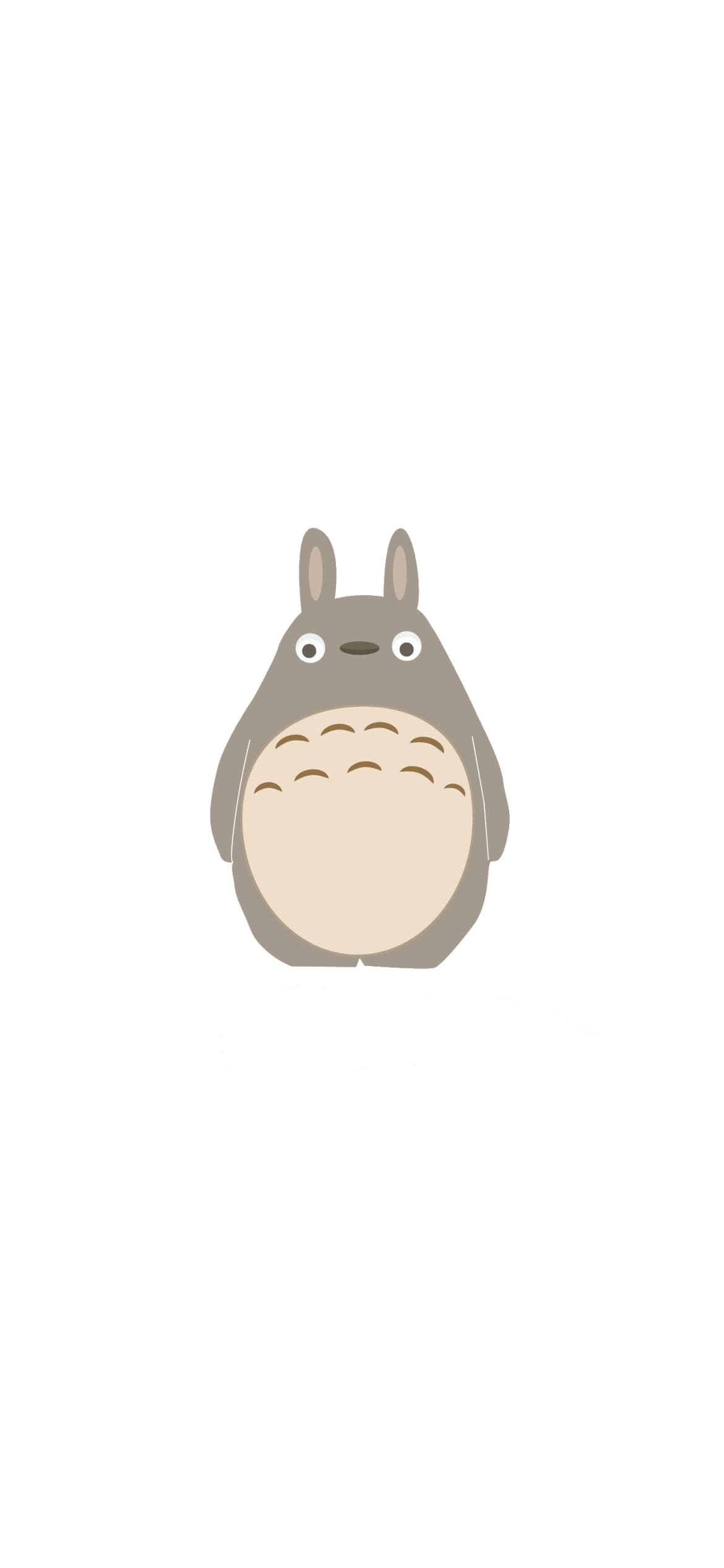 となりのトトロの1170 x 2532 / スマホ壁紙