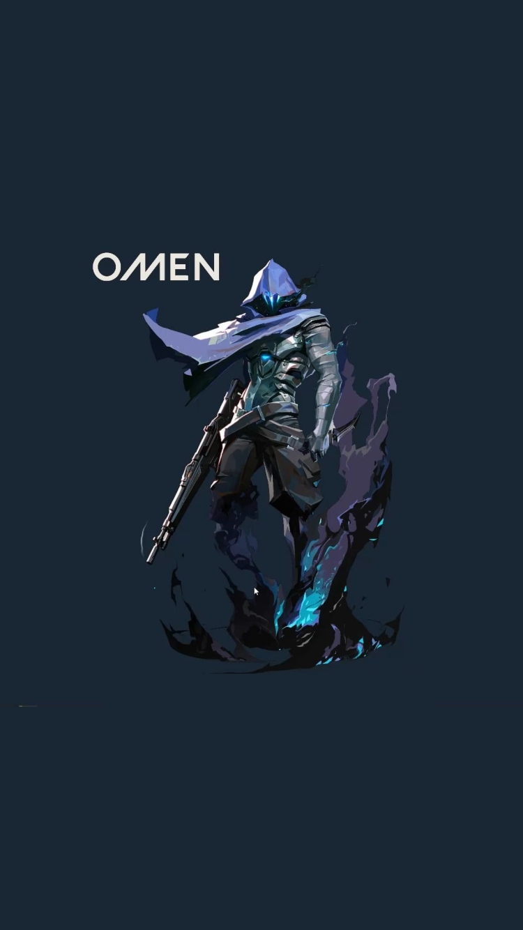 VALORANT かっこいいOMEN オーメンの750 x 1334 / スマホ壁紙