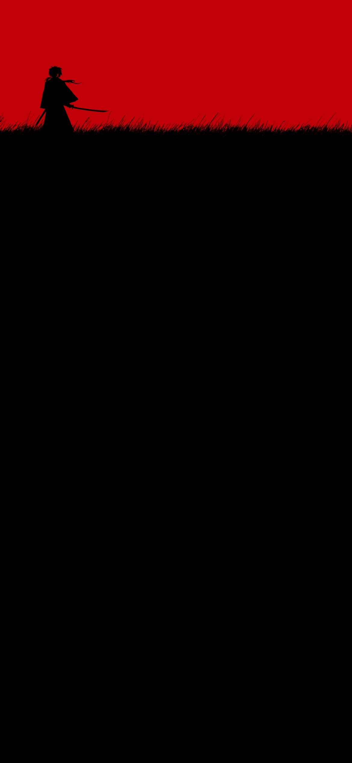 流浪に剣心 緋村抜刀斎の1170 x 2532 / スマホ壁紙