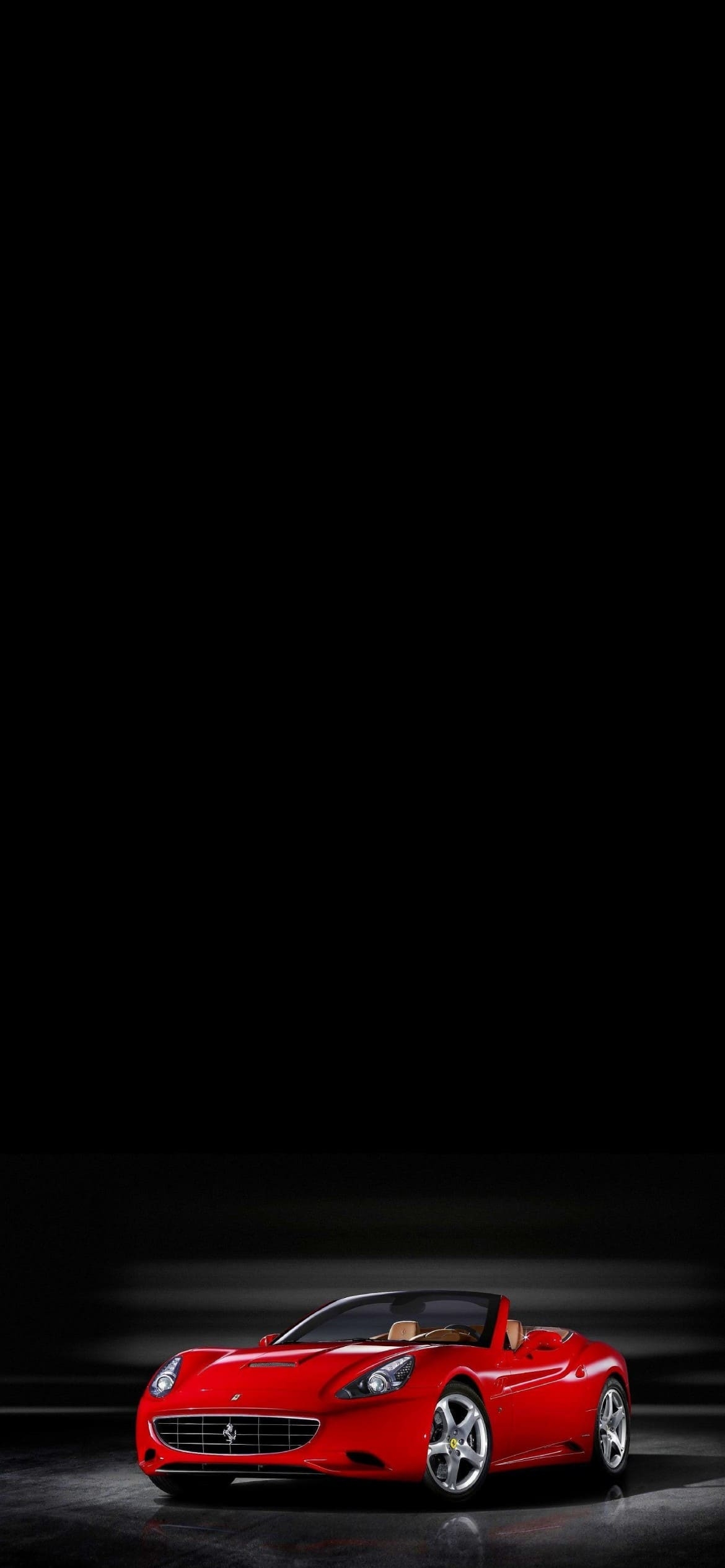 フェラーリ カリフォルニアの1170 x 2532 / スマホ壁紙