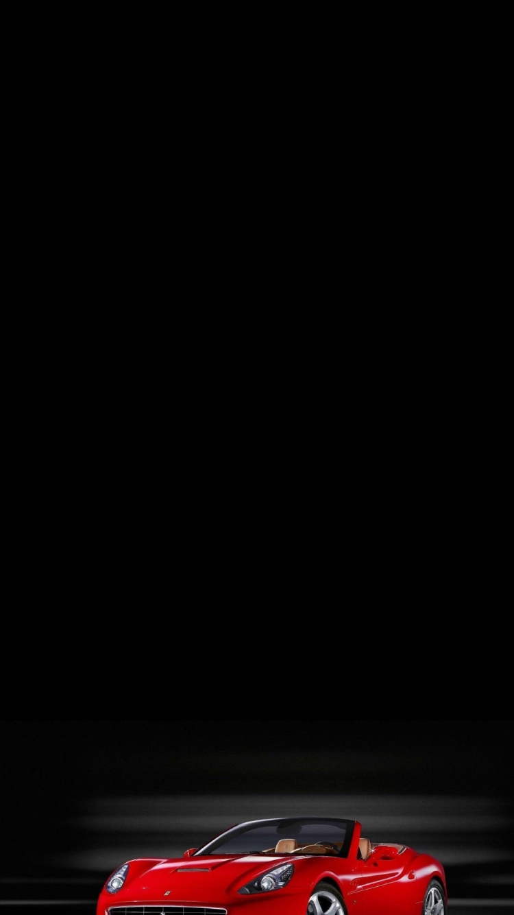 フェラーリ カリフォルニアの750 x 1334 / スマホ壁紙
