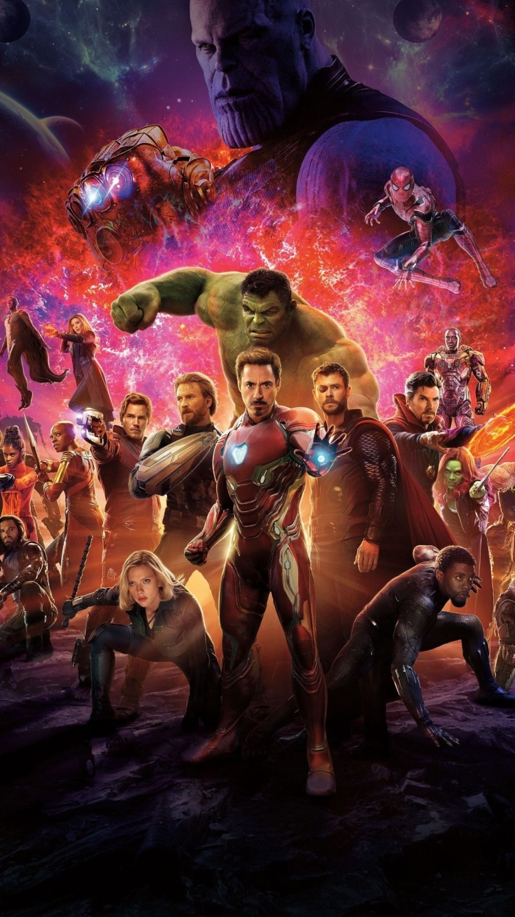 かっこいいアベンジャーズの750 x 1334 / スマホ壁紙