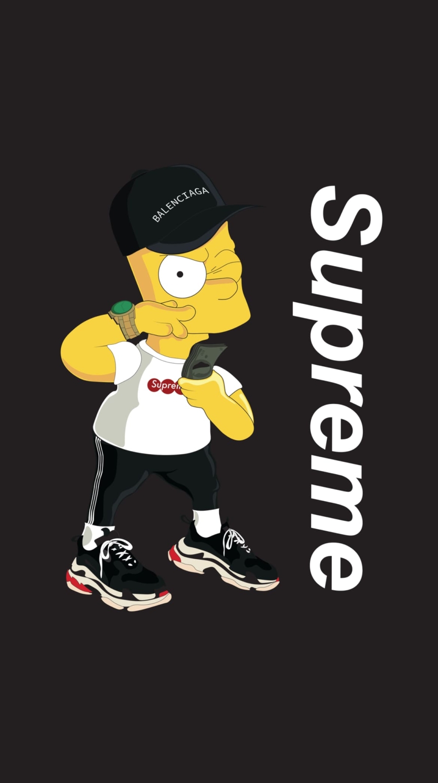Supreme(シュプリーム) 高画質の890 x 1590 / スマホ壁紙