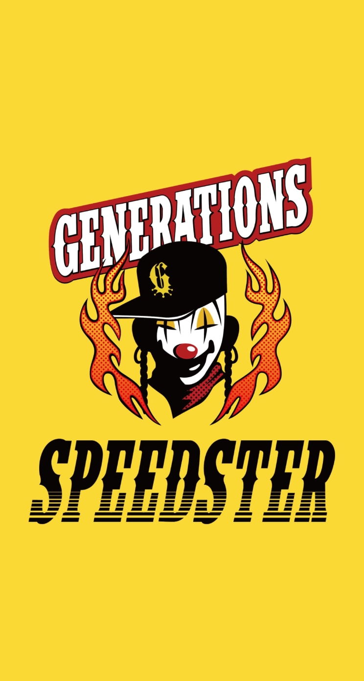 GENERATIONS SPEEDSTER ピエロの744 x 1392 / スマホ壁紙