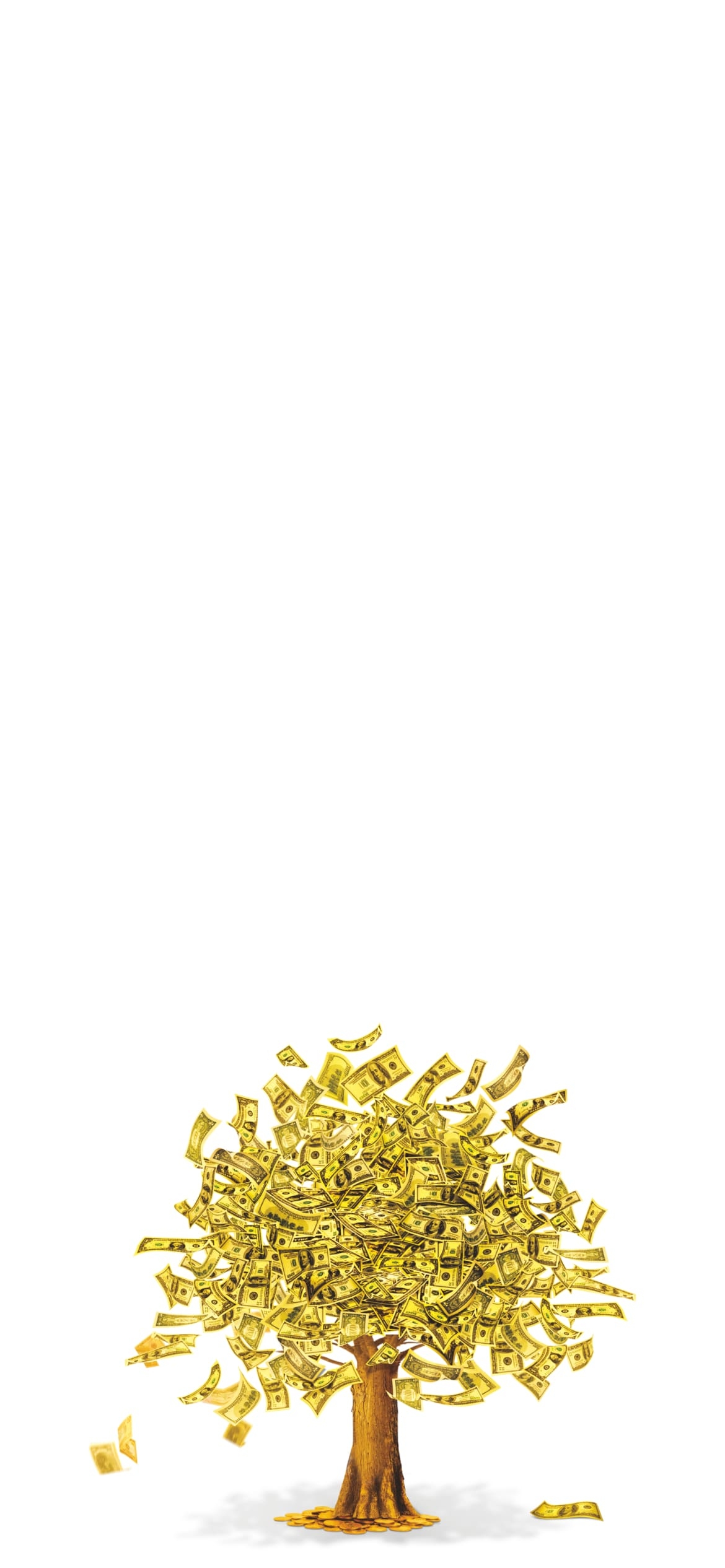 金のなる木の1170 x 2532 / スマホ壁紙
