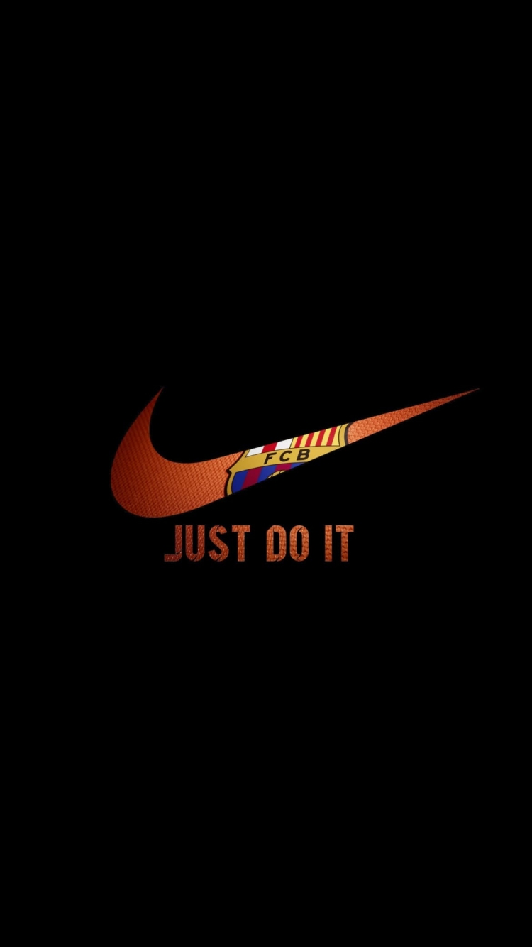 NIKE JUST DO IT バルサの750 x 1334 / スマホ壁紙