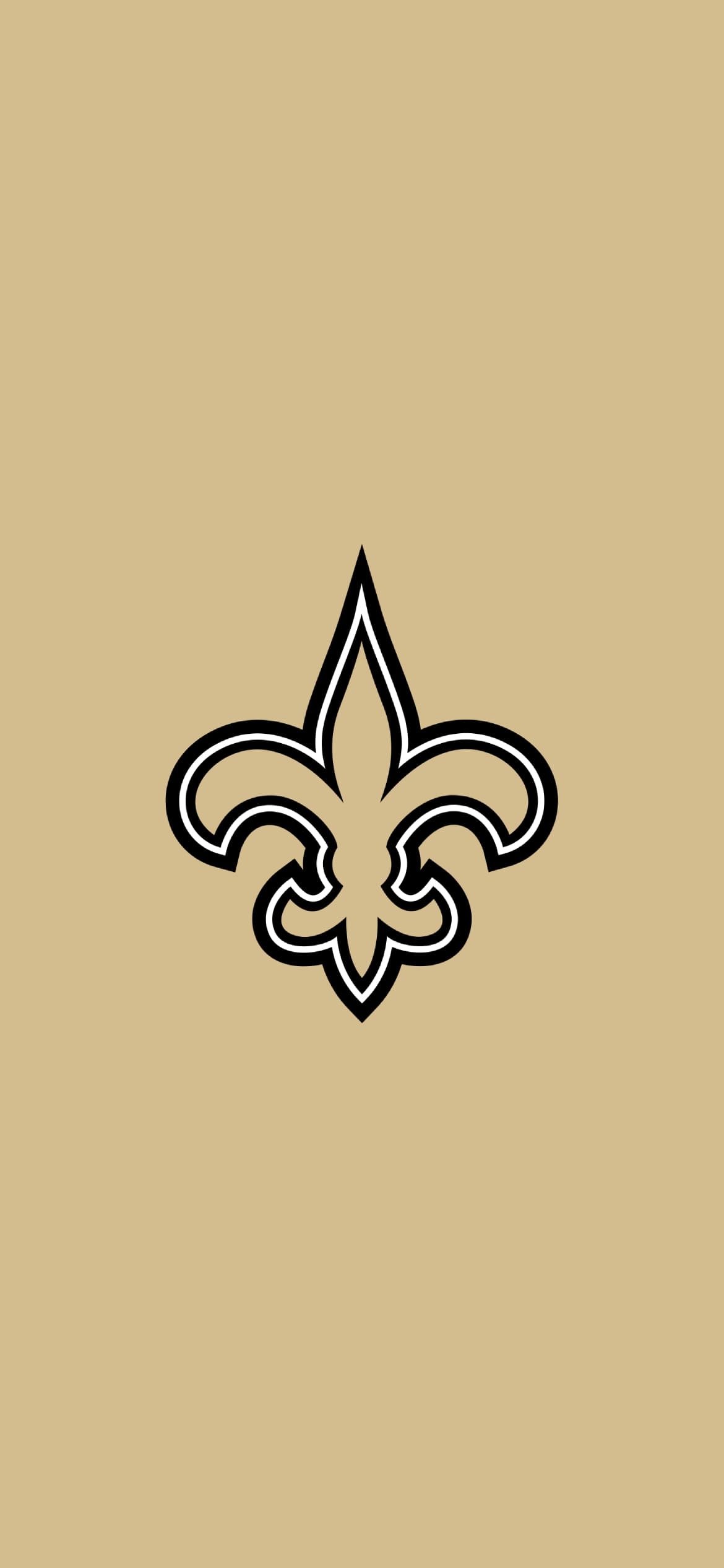 NFL アメフト ニューオーリンズ・セインツの1170 x 2532 / スマホ壁紙
