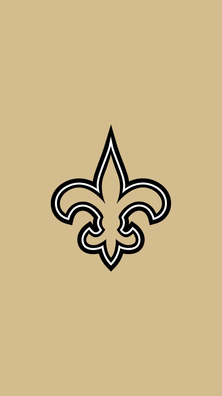 NFL アメフト ニューオーリンズ・セインツの750 x 1334 / スマホ壁紙