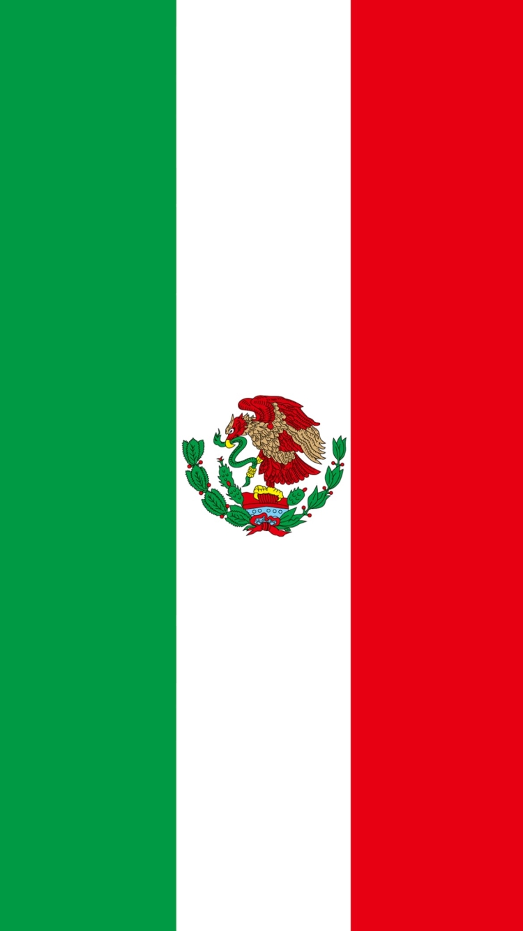 メキシコ 国旗の750 x 1334 / スマホ壁紙