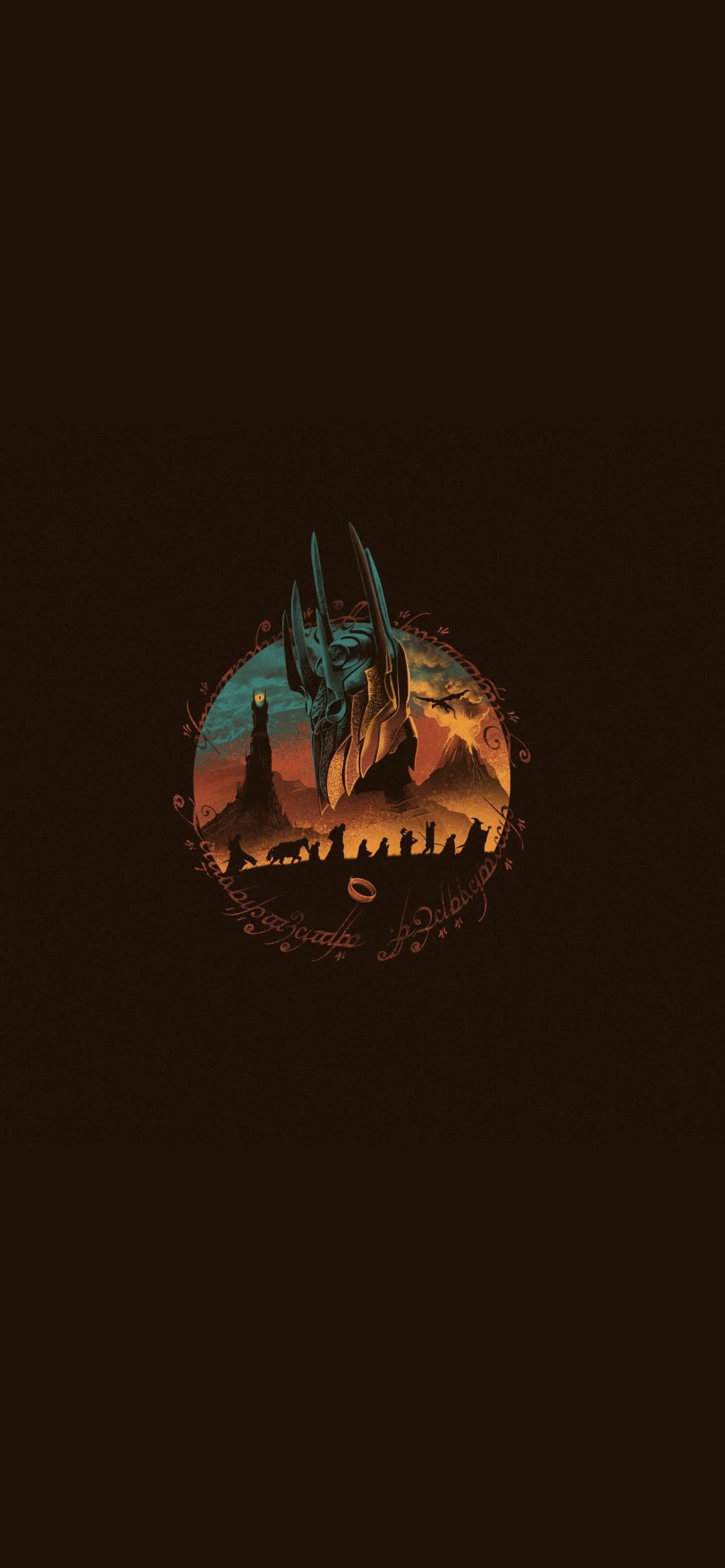 ロード・オブ・ザ・リング 指輪物語の1170 x 2532 / スマホ壁紙