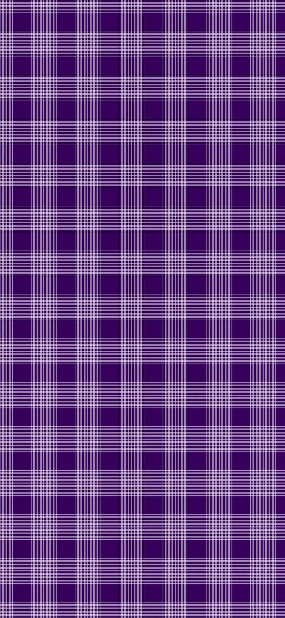 紫のチェック柄のパターンの1170 x 2532 / スマホ壁紙