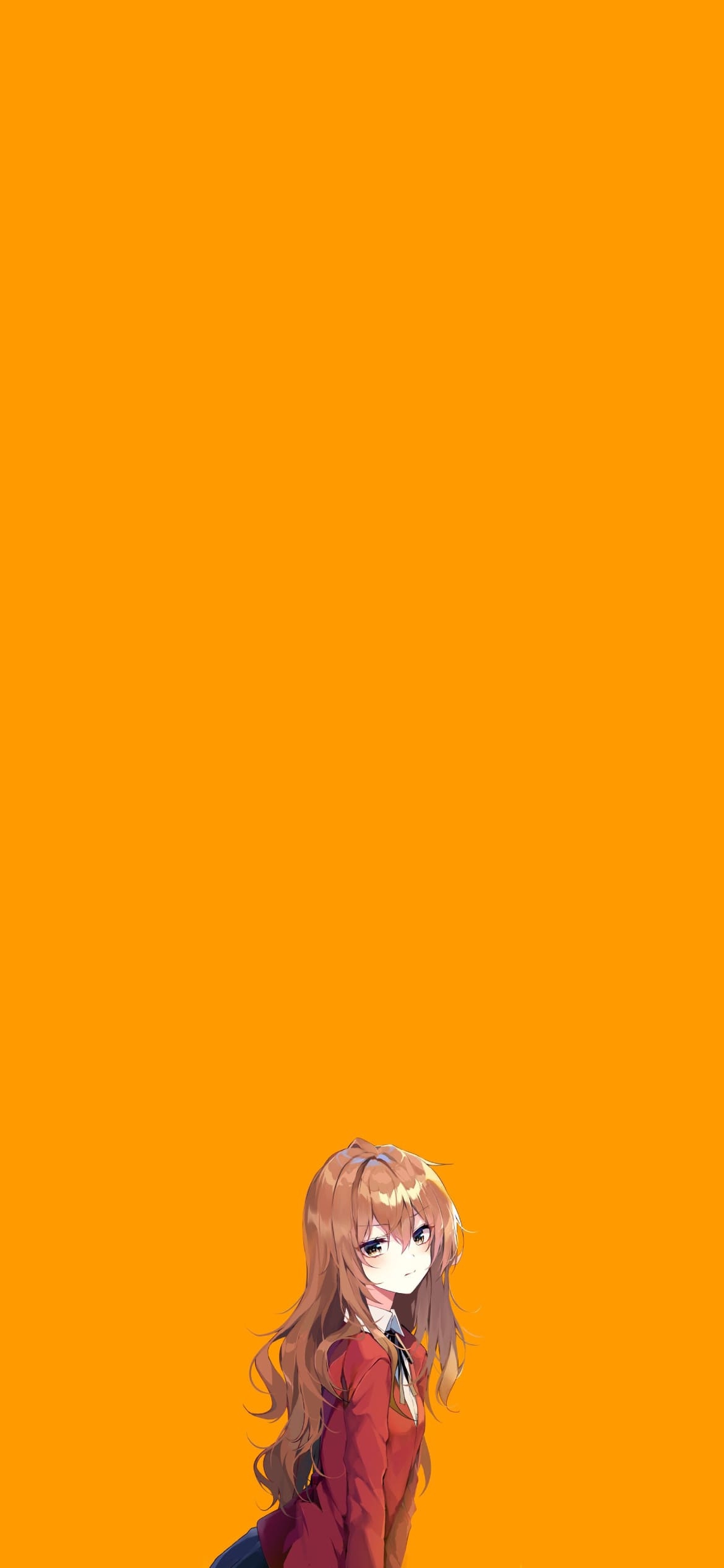 とらドラ! かわいい逢坂 大河の1170 x 2532 / スマホ壁紙