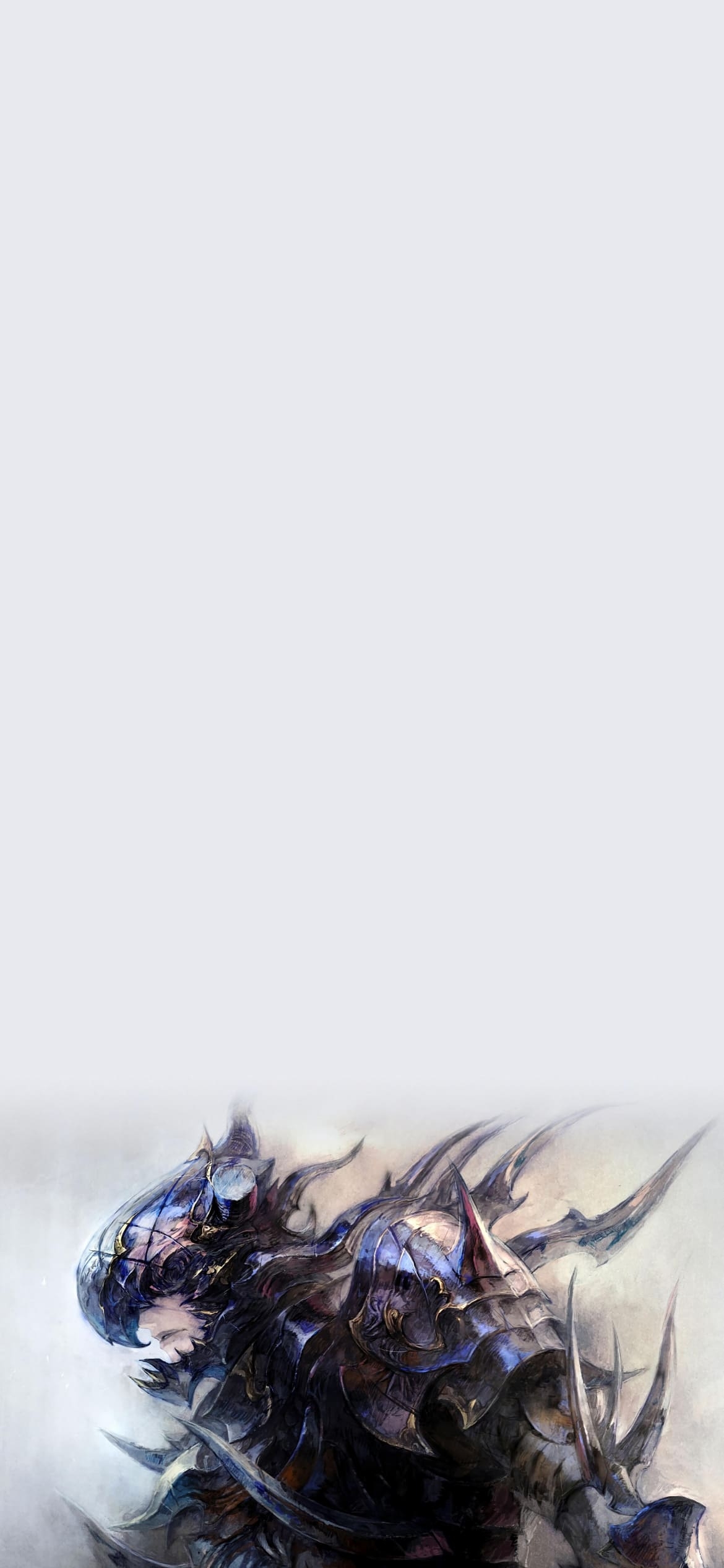 Final Fantsy かっこいい竜騎士の1170 x 2532 / スマホ壁紙