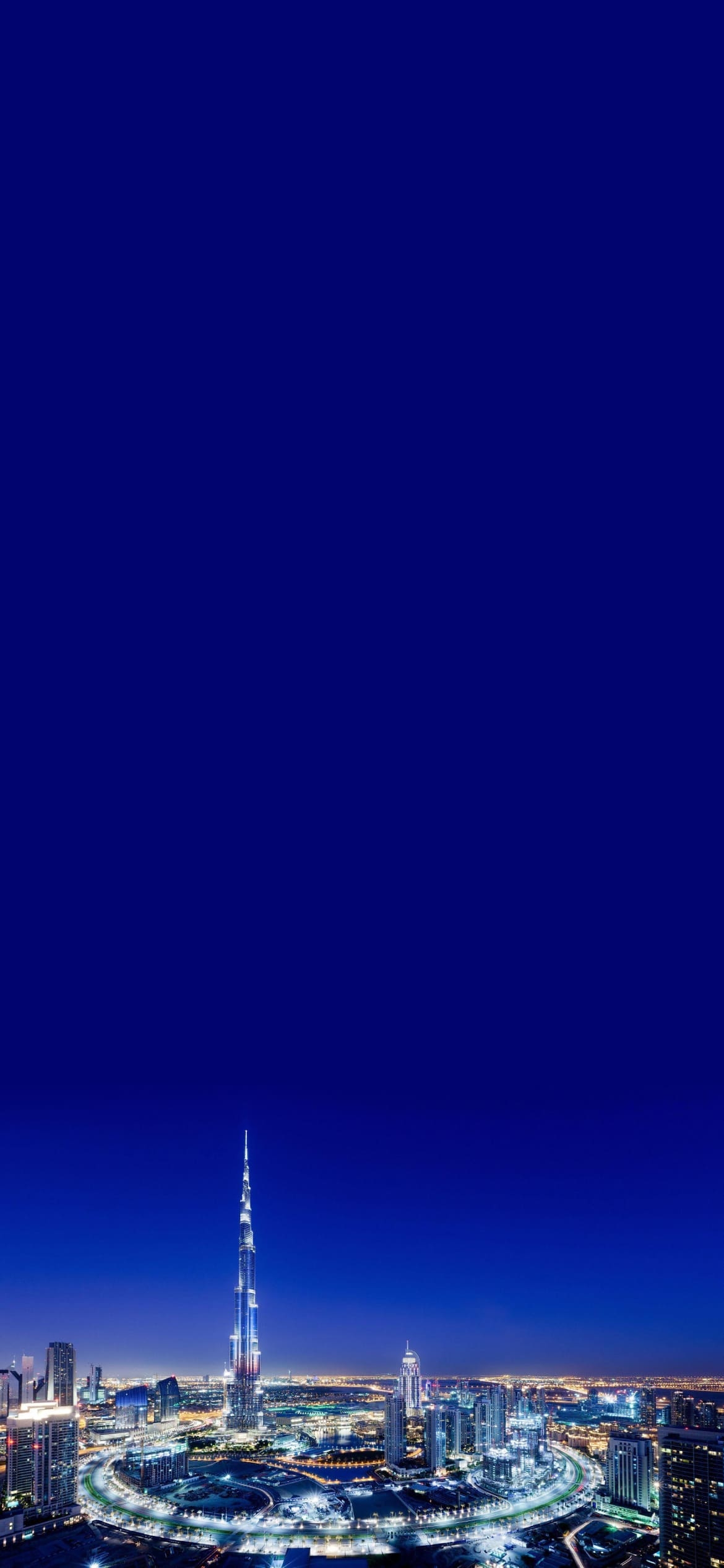 ドバイ 世界一高いビル ブルジュ・ハリファ BURJ KHALIFA 高さ828mの1170 x 2532 / スマホ壁紙