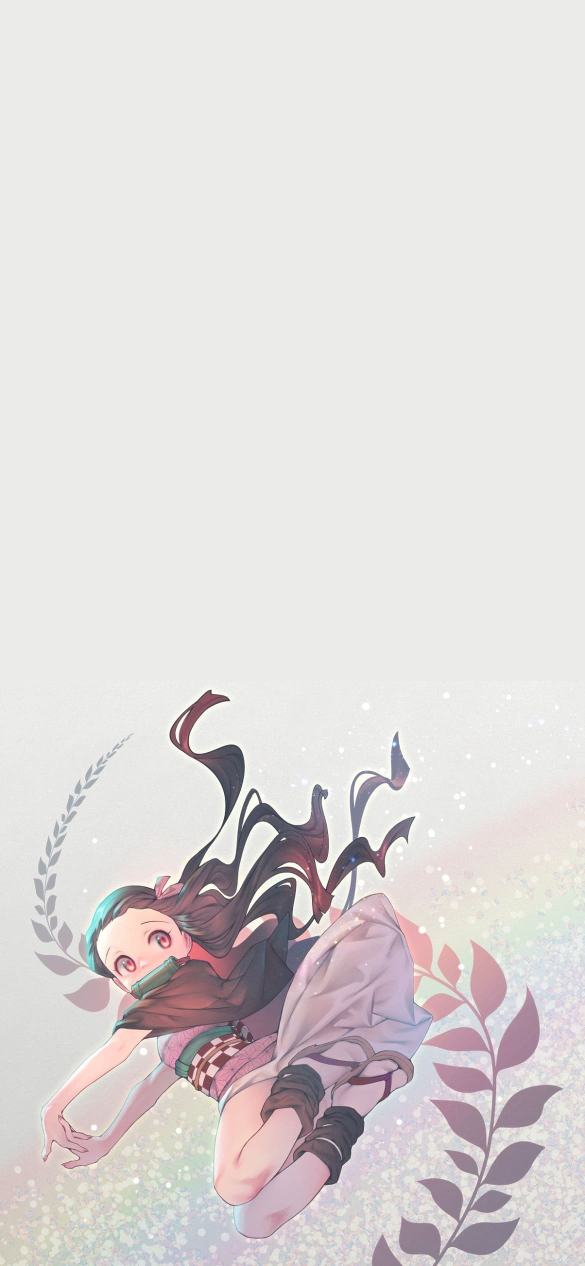 かわいい竈門 禰豆子 鬼 鬼滅の刃の1170 x 2532 / スマホ壁紙