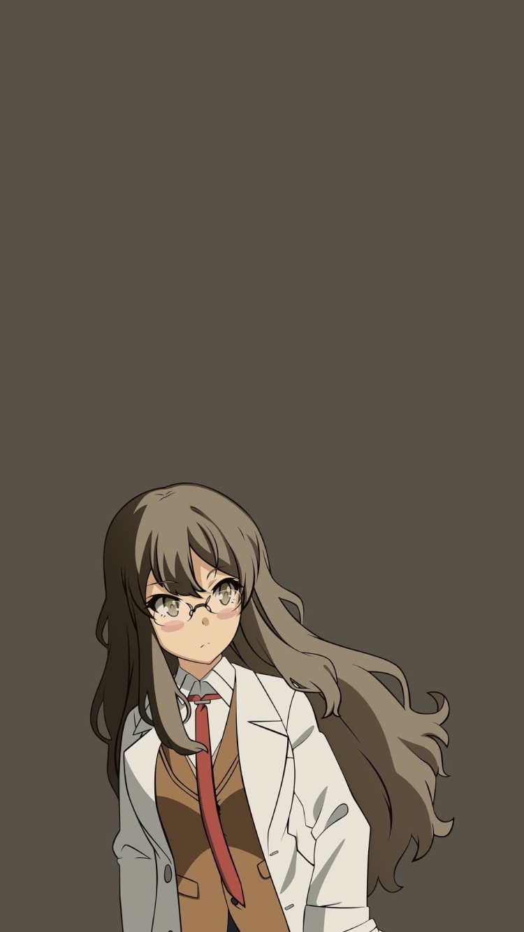 青春ブタ野郎シリーズ / 双葉 理央 / Rascal Does Not Dream of Bunny Girl Senpai / Rio Futabaの750 x 1334 / スマホ壁紙