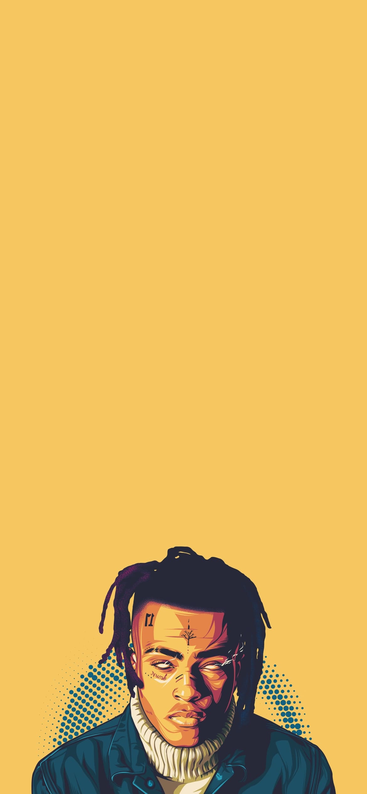 XXXテンタシオン / XXXTentacionの1170 x 2532 / スマホ壁紙