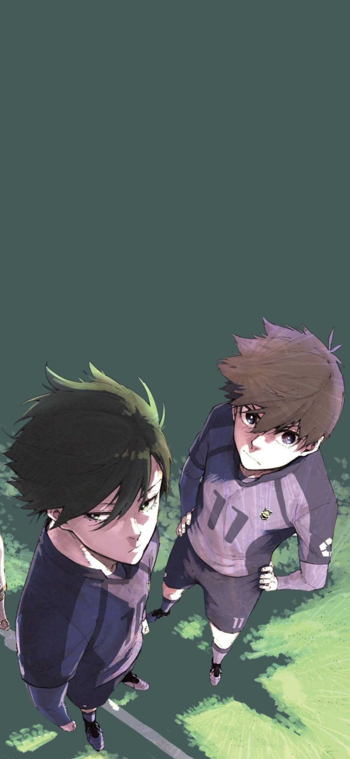 かっこいいブルーロックの1170 x 2532 / スマホ壁紙