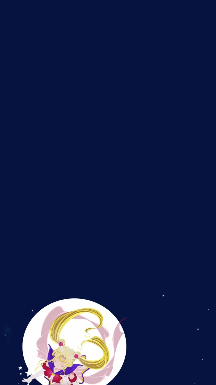セーラームーン ベクターの750 x 1334 / スマホ壁紙